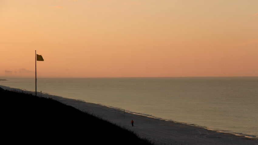 Sunrise on 30A over Gulf of Mexico